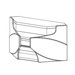 MEUBLE CAISSE D ANGLE NEUTRE