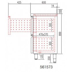 Kit tiroir pour meuble 600 FMR