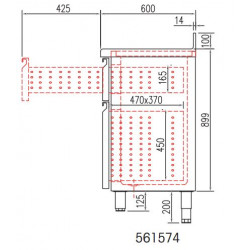 Kit tiroir pour meuble 600 FMR