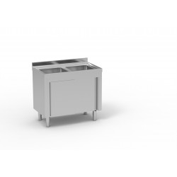 Meuble plonge inox
