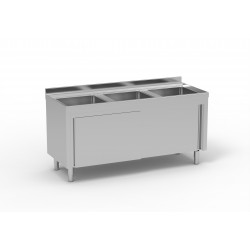 Meuble plonge inox