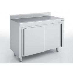 Meuble neutre en inox -...