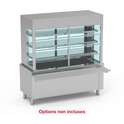 Meuble avec vitrine et cuve...