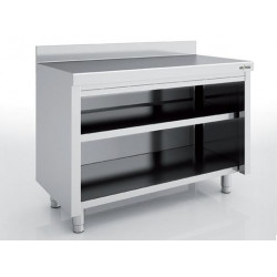 Meuble neutre en inox -...