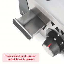 Plancha électrique - Acier...