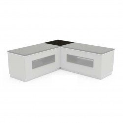 Buffet d'angle intérieur