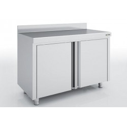 Meuble neutre en inox -...