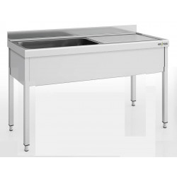 Meuble plonge inox