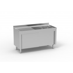 Meuble plonge inox