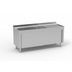 Meuble plonge inox