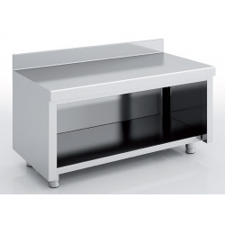 Meuble neutre en inox -...