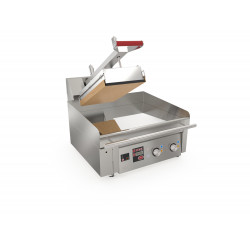 Plaque avec presse intégrée