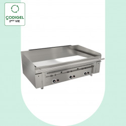 Plaque au chrome à gaz