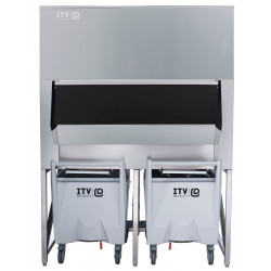 Bac de stockage avec chariot