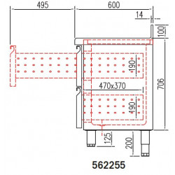 Kit tiroir pour meuble 600...