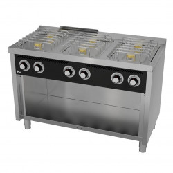 Fourneau "basic" 6 feux...