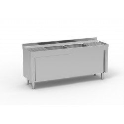 Meuble plonge inox