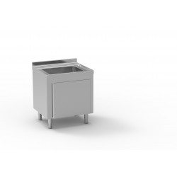 Meuble plonge inox