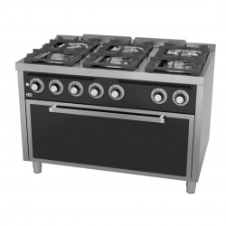 Fourneau 6 feux vifs s/750...