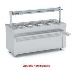 Meuble bain-marie à eau