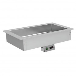 Cuve bain marie à encastrer