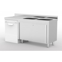 Plonge lave-vaisselle...