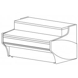Meuble caisse d'angle pour...