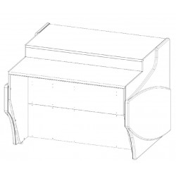 Meuble caisse droit pour...