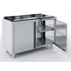 Meuble neutre traversant -...