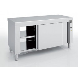 Meuble chaud en inox