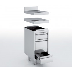 Meuble neutre en inox - 3...