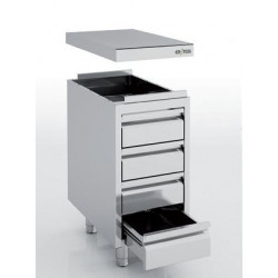 Meuble neutre en inox - 4...