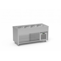 Meuble avec cuve froide