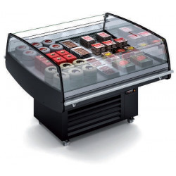 Vitrine exposition îlot