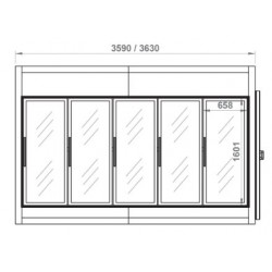 Chambre froide négative...