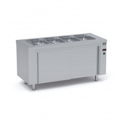 Meuble bain-marie sec avec...