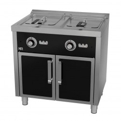 Friteuse  10l+10l triphasée...