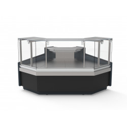 Vitrine supermarchés prof 1200