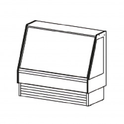 Vitrine basse service...