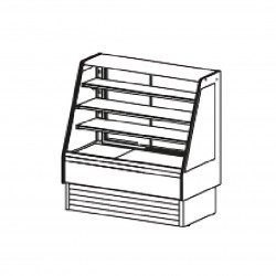 Vitrine libre service avec...