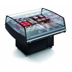 Vitrine exposition îlot