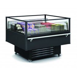 Vitrine exposition îlot