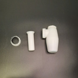 Siphon PVC pour simple cuve...