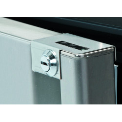 Serrure pour meuble inox