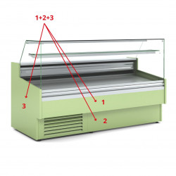 Option façade + côtés colorés