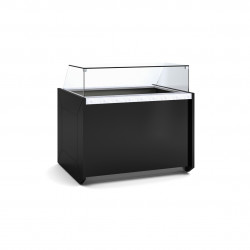 Vitrine avec fond réglable...