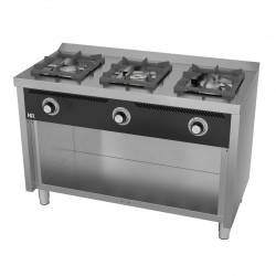 Fourneau 3 feux s/600 sur...