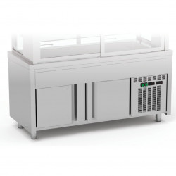 Meuble avec cuve + vitrine...