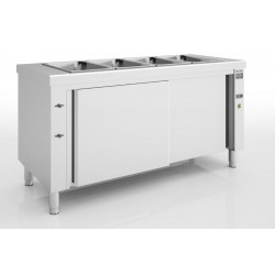 Meuble bain-marie ventilé -...