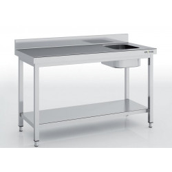 Table de chef avec bac à...